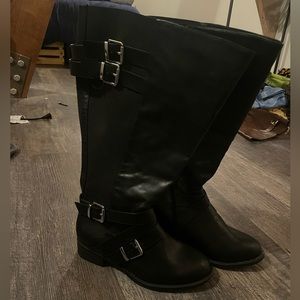 Women’s riding boots from torrid wide width wide calf size 8
